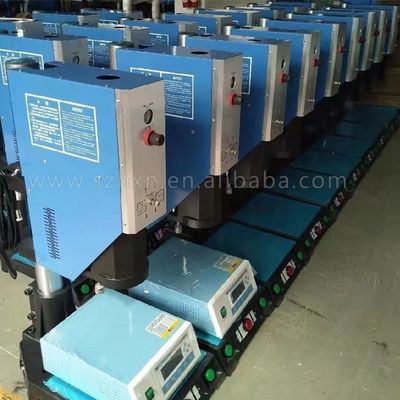 Einfache Bedienung 15KHZ 3200W tragbare Ultraschallschweißmaschine für Stoffe aus Kunststoff PVC