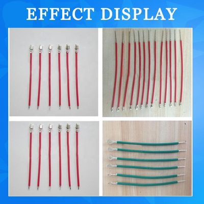 1-8mm Eintrittslänge Stripping Twisting Tinning Dipping Tin Auto Terminal Crimping Maschine