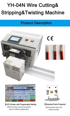 YH-04N Automatische Doppeldrahtschneidemaschine für 40 kg Kupferdraht