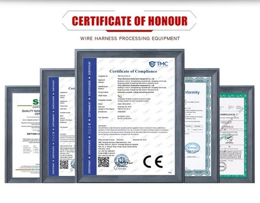 Anpassbare IDC-Flachkabelanschlusscrimping-Maschine 2P-64P On-Line-Unterstützung und Crimping