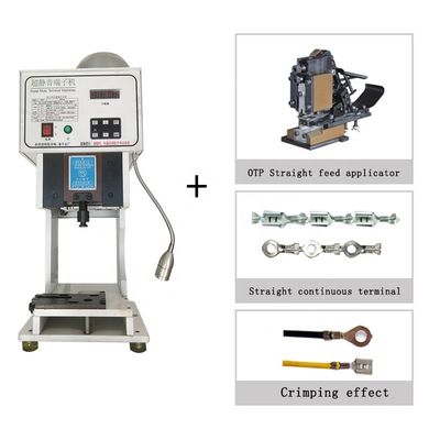 Halbautomatische Kompressionsverbinder-Terminalcrimpmaschine mit 30 mm/40 mm Schlag