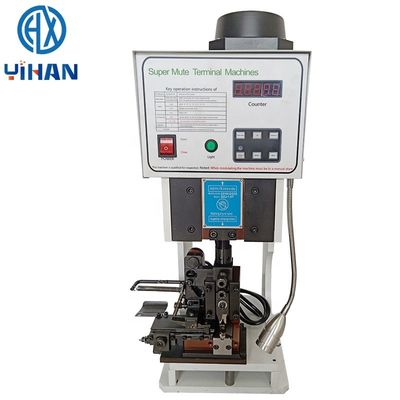 Ultra-Stille Endklemmmaschine mit 30/40 mm Schlag und Drahtbereich 0,1-2,5 mm2