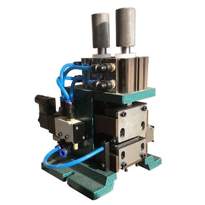 260*180*280mm YH-3F Elektrische Pneumatische Drahtstreifenmaschine Streifenlänge 3-25mm