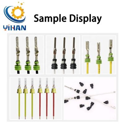 1.5-10mm Stripping Länge automatische Drahtdichtung wasserdichte Stecker Einfügen Krempmaschine