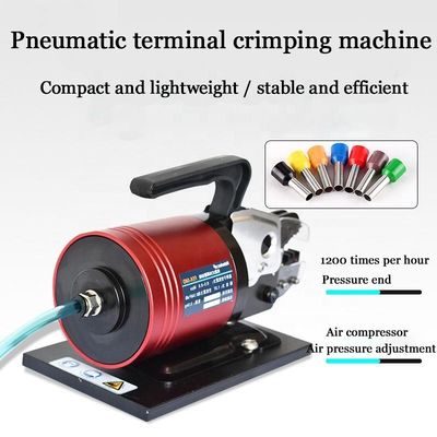 Präzise Pneumatische Einkörnchen-Kaltpressterminale für die Schrumpfspangen mit AC220V 50HZ