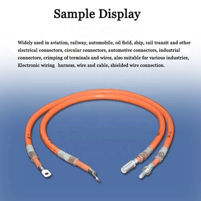 75 KG Pneumatische Terminalcrimping Maschine für 2-35mm2 Kupfer Nase Luftfahrt Terminals