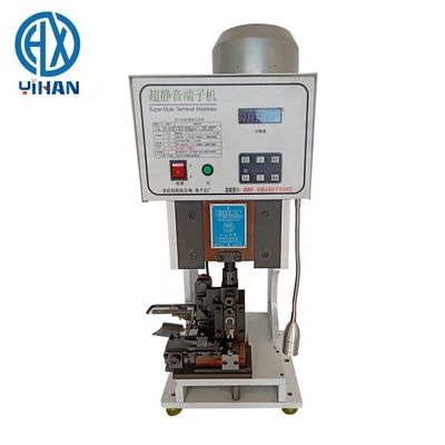 Ultra-ruhige 2,0 Tonnen Terminalcrimping-Maschine in Drahtbereich 0,1-4,5 mm2 AWG11-AWG32