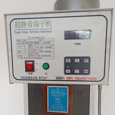 Ultra-ruhige 2,0 Tonnen Terminalcrimping-Maschine in Drahtbereich 0,1-4,5 mm2 AWG11-AWG32