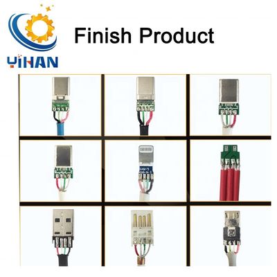 Maschine zur Herstellung von USB-Kabeln, zum Schneiden, Entfernen und Löten von TYPE-C-Terminals