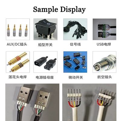Lötmaschine YH-6520 Automatisches Mobilladekabel USB Typ C Datenkabelherstellmaschine für iPhone