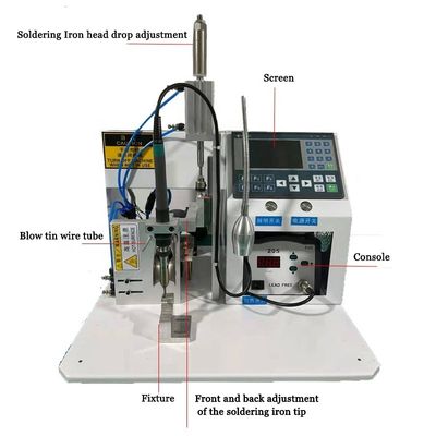 Lötmaschine YH-6520 Automatisches Mobilladekabel USB Typ C Datenkabelherstellmaschine für iPhone