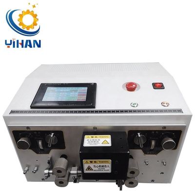 YH-900-08 Touchscreen automatische Drahtstreifen- und Schneidmaschine für On-line-Support
