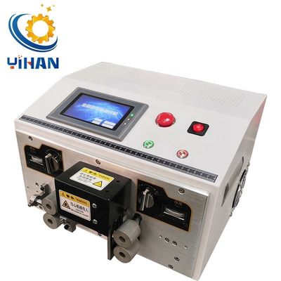 YH-900-08 Touchscreen automatische Drahtstreifen- und Schneidmaschine für On-line-Support