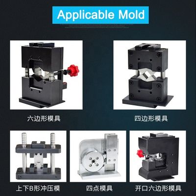2.5-50mm2 hydraulisch und pneumatisch angetriebene Endklemmmaschine für halbautomatische