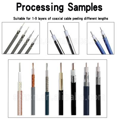 YH-8023D Präzisionskoaxiale Kabel Draht Schälmaschine Stripping-Maschine Jumper Kabel