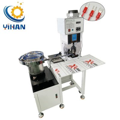 Präzise Einzelterminalcrimping-Maschine mit automatischer Zufuhr und Motorleistung von 0,75 kW/h