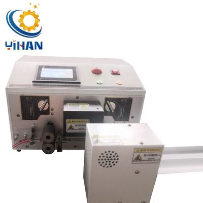 Geschwindigkeit 3000-7000pcs/h Mehrkern-Gurt Kabel Draht Schneiden Stripping Drehmaschine