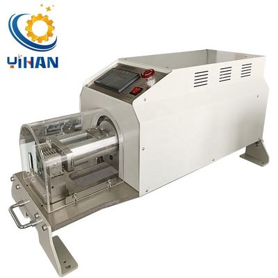 Halbautomatische rotative Koaxialkabeldrahtstreifmaschine Peeling-Methode Rotationspeeling