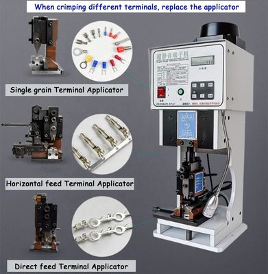 Mini-Fit Jr Terminal 2.8 Frühjahrs-Terminal-Crimping-Maschine mit Online-Nachverkaufshilfe