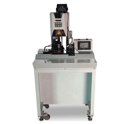 0.75KW Kupferdrahtstreifen- und Endklemmmaschine für 1-7mm Streifenlänge