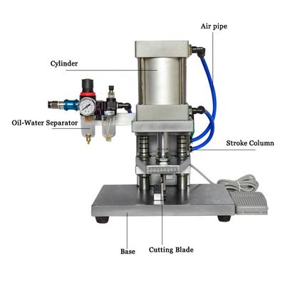 Pneumatische große Quadratkabeldrahtschneidemaschine für 10-150MM2 BVR Draht 50 Schlag
