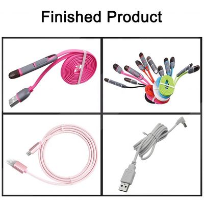 AC220V 50HZ/60HZ Wickelmaschine für halbautomatisches USB-Datenkabel und Drahtspulen