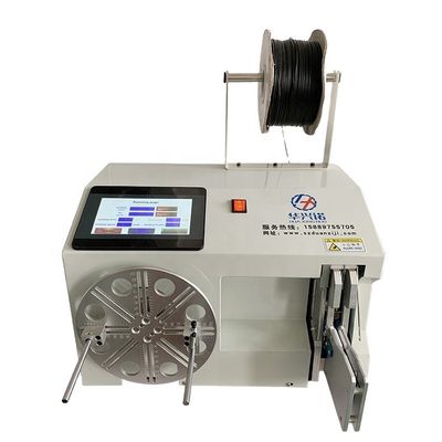 Hand-Automatische Flach-Elektrische O-Form Wickelmaschine für das Binden Durchmesser 18-45mm
