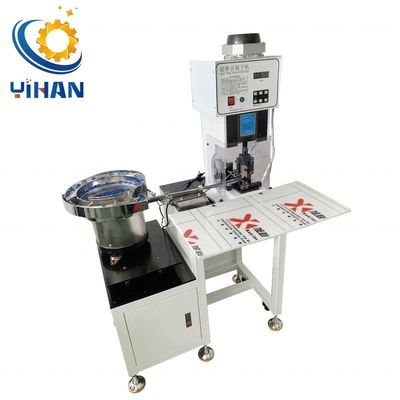 30 mm Druckschlag automatische Vibrationsplatte Zuführung Stromkabel Crimping-Maschine