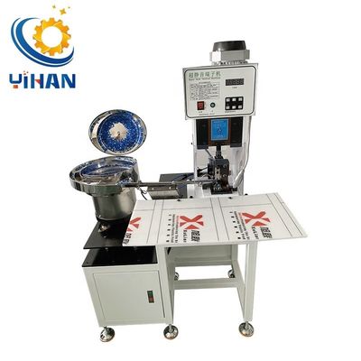 30 mm Druckschlag automatische Vibrationsplatte Zuführung Stromkabel Crimping-Maschine