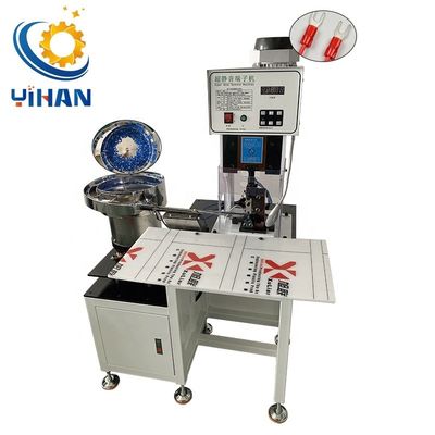 30 mm Druckschlag automatische Vibrationsplatte Zuführung Stromkabel Crimping-Maschine
