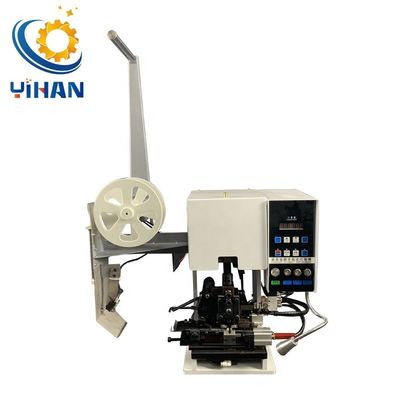 YH-2000-RY Halbautomatische Verbindungsterminal-Mehrkern-Kabel-Gehäuse-Drahtstreifen- und Krempmaschine