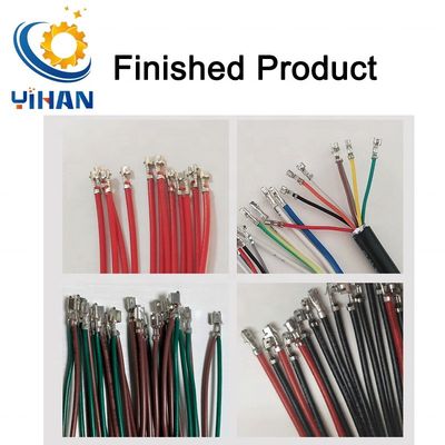 YH-2000-RY Halbautomatische Verbindungsterminal-Mehrkern-Kabel-Gehäuse-Drahtstreifen- und Krempmaschine