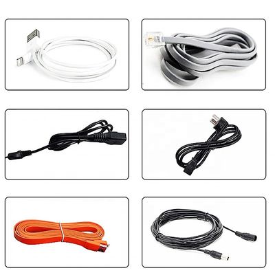 Halbautomatische USB-Flachdatenkabel-Wicklungsmaschine YH-200W für Flachbandkabel