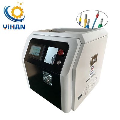Geschwindigkeitscrimping Loose Isolierrohr-Terminalcrimping-Maschine mit Vier-Kantencrimping