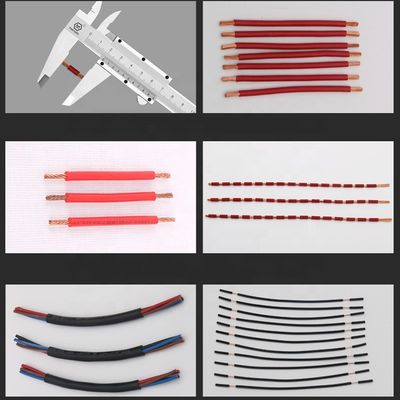 Abaca Isolierte Kabel geflochten Draht Stripping-Maschine Stripping Länge 0-25mm Bereich 0,1-8,0 mm2