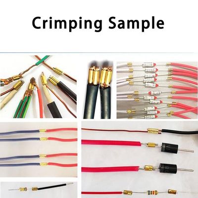 2 mm-8 mm stumme Kupfergürtel-Kremmmaschine für Kopfhörerkabel-Gelenk und Datenleitung