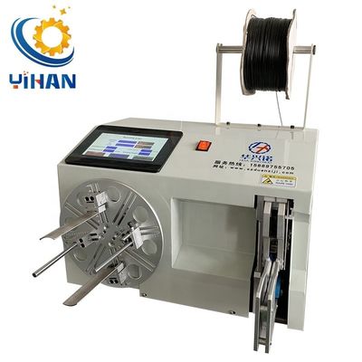 Halbautomatische Mini-Flachkabeldrahtwickelmaschine für das Schnüren Durchmesser 18-45 mm