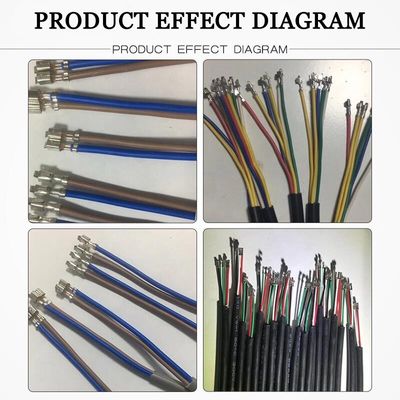 Multicore-Schichtkabelstreifen- und Endklemmmaschine für 290*350*660-Kabel