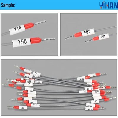 Leistungsfähige vorisolierte Drahtterminal Stripping Crimping Nummer Tube Einfügung Maschine