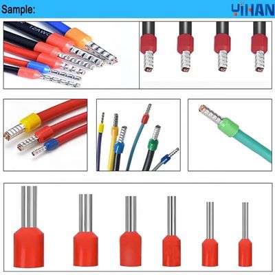 Kompakte Tubulare Endschraubband-Ferrule-Streifen-Twist-Crimp-Ausrüstung für hartes Kabel 0,5-4 mm2
